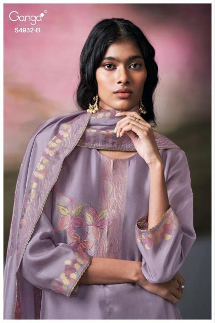 Ganga Toshika 4932 catalog salwar kameez wholesale market in mumbai