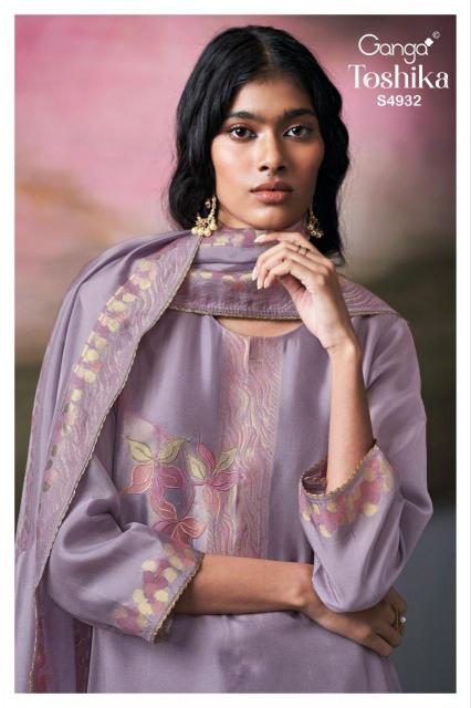 Ganga Toshika 4932 catalog salwar kameez wholesale market in mumbai