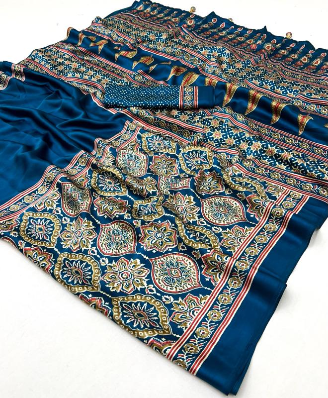GIRNAR Ajrakh Luxe Kolkata saree wholesale suppliers