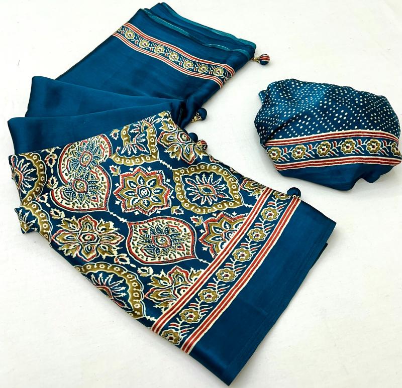 GIRNAR Ajrakh Luxe Kolkata saree wholesale suppliers