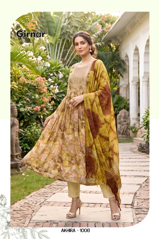 Girnar Akhira vol 1 catalog wholesale kurtis in wada
