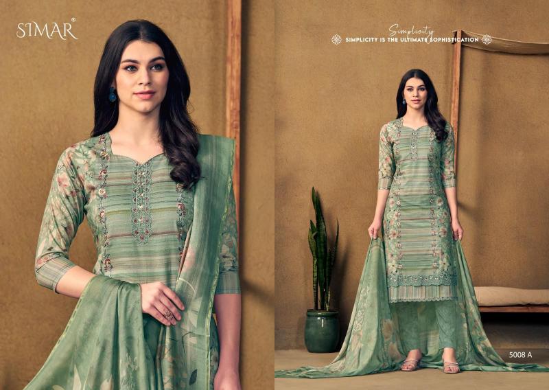 Glossy Simar Bani catalog wholesale salwar kameez in burrabazar