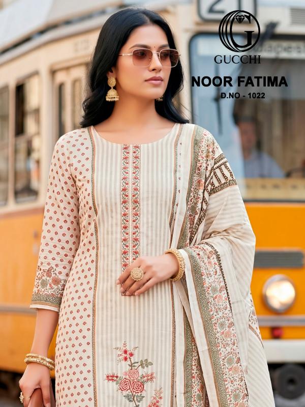 Gucchi Noor Fatima 1022 Catalog daily wear salwar kameez wholesale