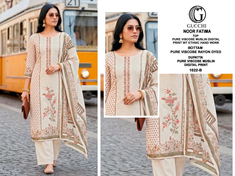 Gucchi Noor Fatima 1022 Catalog daily wear salwar kameez wholesale