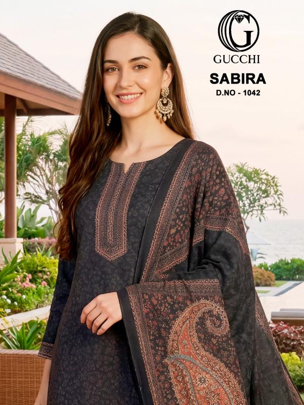 GUCCHI SABIRA - 1042 Pakistani salwar kameez wholesale in Hyderabad