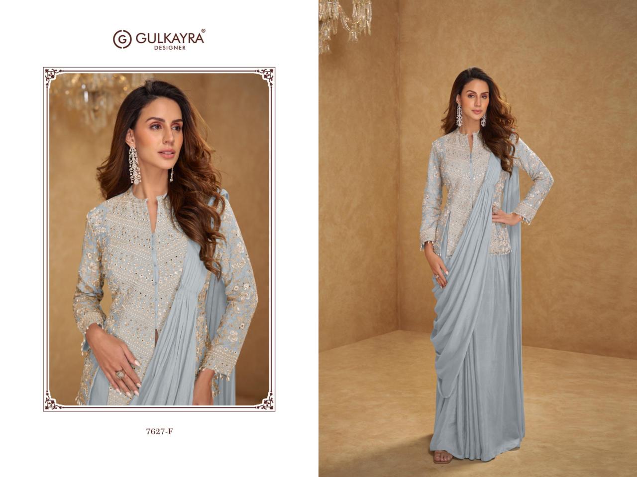 Gulkayra Mirza New Color catalog latest indo western style