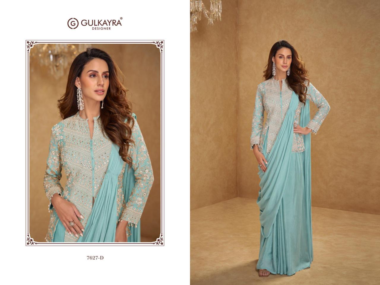Gulkayra Mirza New Color catalog latest indo western style