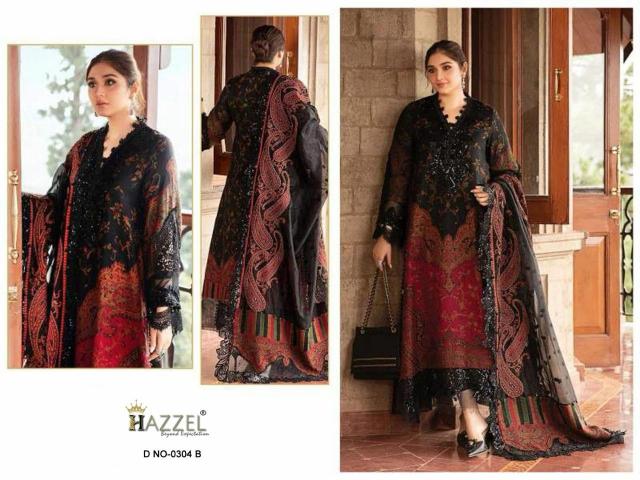 hazzel maria.b 304a/b Salwar kameez wholesale online