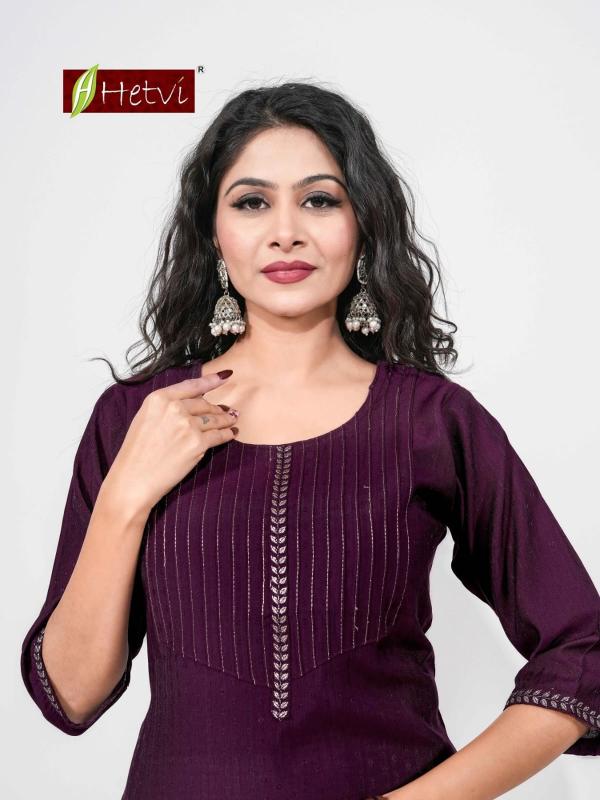 Hetvi Aarushi catalog kurtis wholesaler in vapi