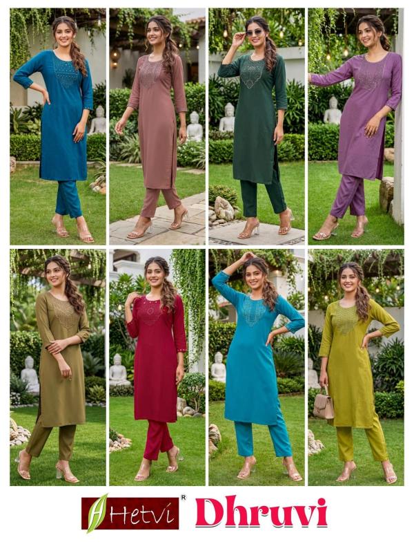 Hetvi Dhruvi catalog kurti wholesaler in puinan