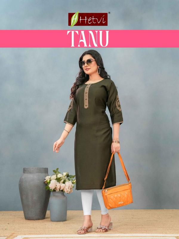 Hetvi Tanu catalog kurtis wholesaler in bardoli