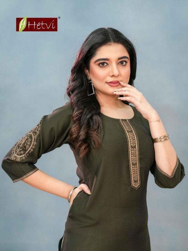 Hetvi Tanu catalog kurtis wholesaler in bardoli