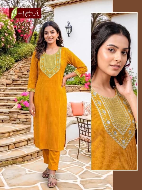 Hetvi Yashvi catalog wholesale kurti market kolkata