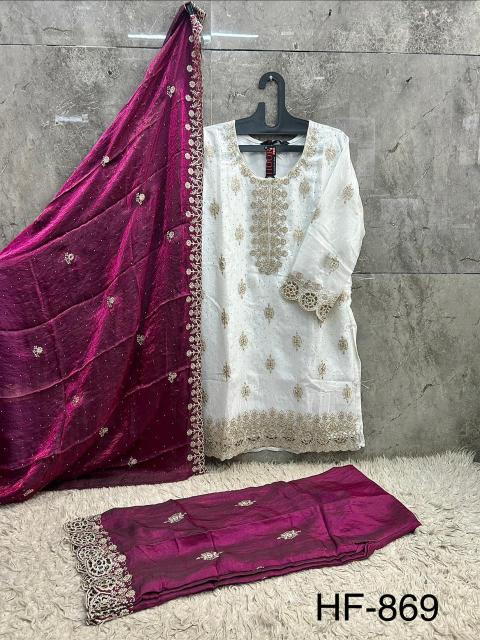 Hoor Tex 869 A To D catalog pakistani replica suits wholesale in india