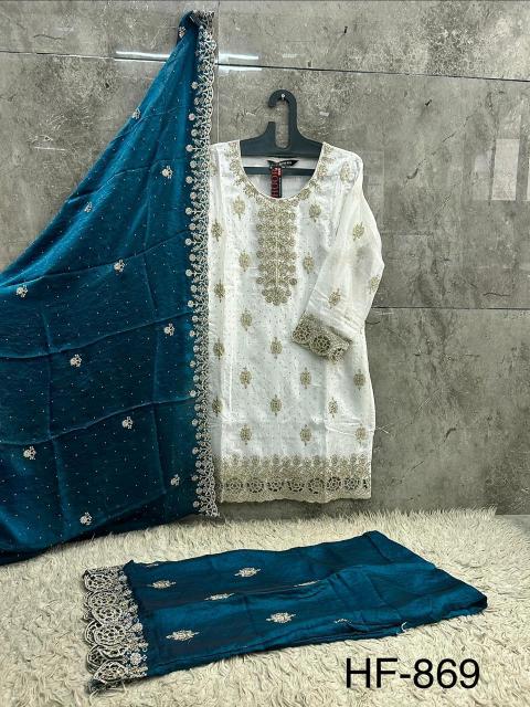Hoor Tex 869 A To D catalog pakistani replica suits wholesale in india
