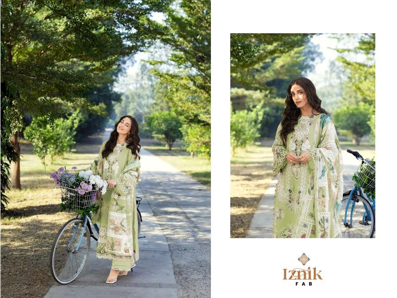 IZNIK Khaf Preimum Lawn Collections vol 2 catalog pakistani suits wholesale