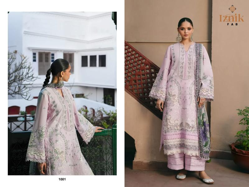 IZNIK Khaf Preimum Lawn Collections vol 2 catalog pakistani suits wholesale