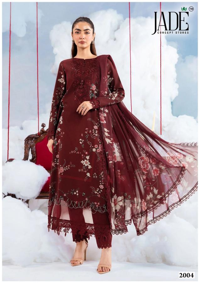 Jade Bin Saeed Vol-20 – Karachi Readymade Kurti Pant With Dupatta - Wholesale Catalog