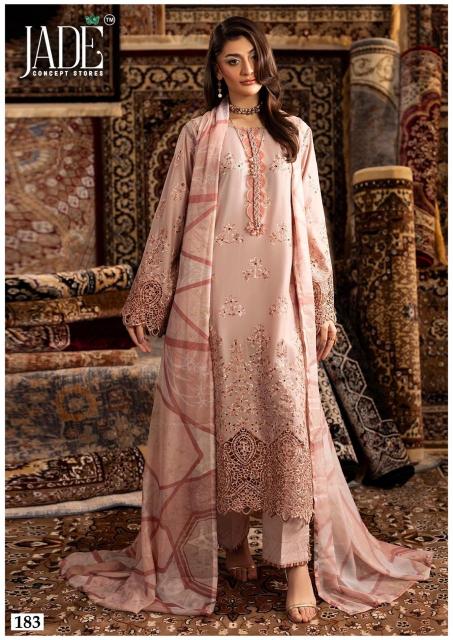 Jade Chevron Vol-19 – Karachi Readymade Kurti Pant With Dupatta - Wholesale Catalog