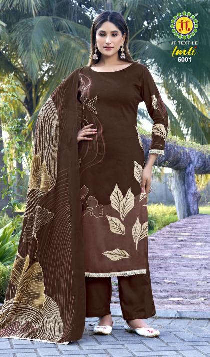 Jt Imli Vol-5 – Readymade Kurti Pant With Dupatta - Wholesale Catalog