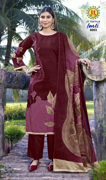 Jt Imli Vol-5 – Readymade Kurti Pant With Dupatta - Wholesale Catalog