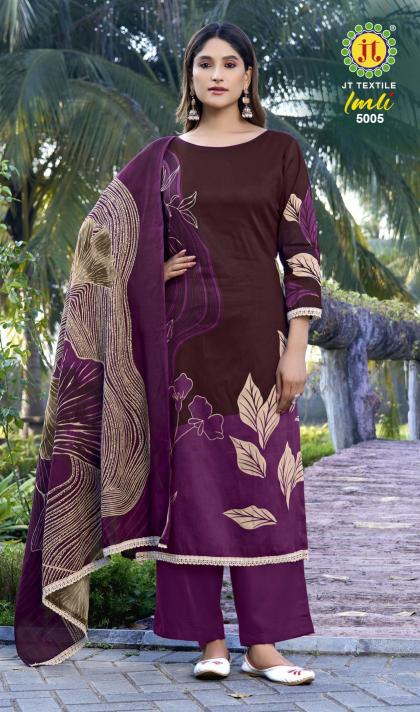 Jt Imli Vol-5 – Readymade Kurti Pant With Dupatta - Wholesale Catalog