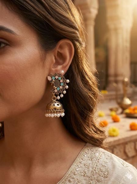 Juri craft Lunches D AER 6807 A wholesale artificial jewellery in bangalore
