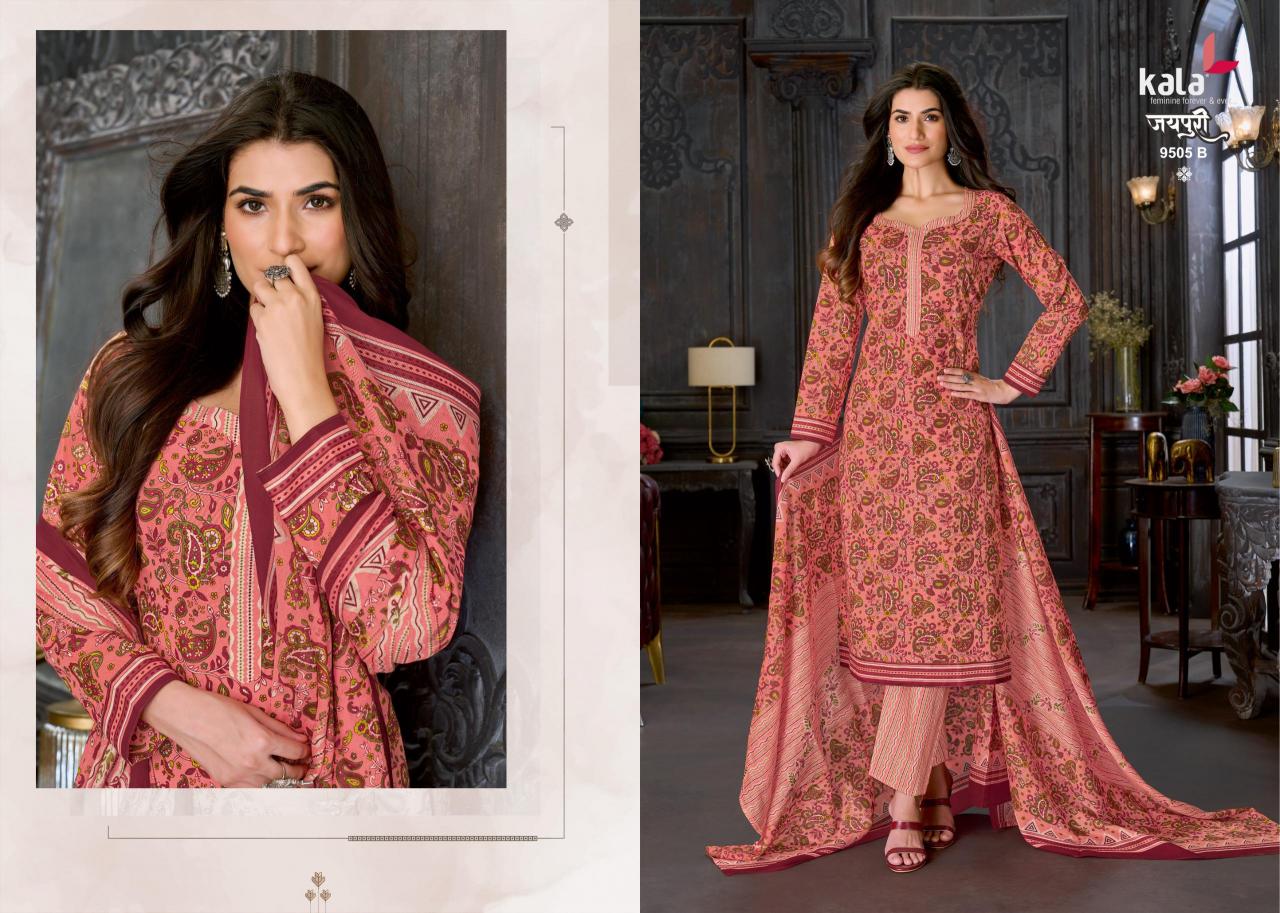 Kala Jaipuri Vol-10 – Dress Material - Wholesale Catalog