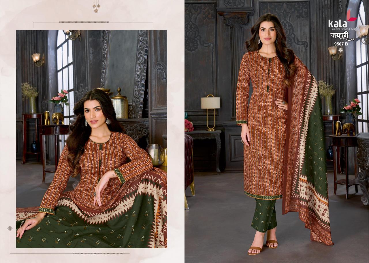 Kala Jaipuri Vol-10 – Dress Material - Wholesale Catalog