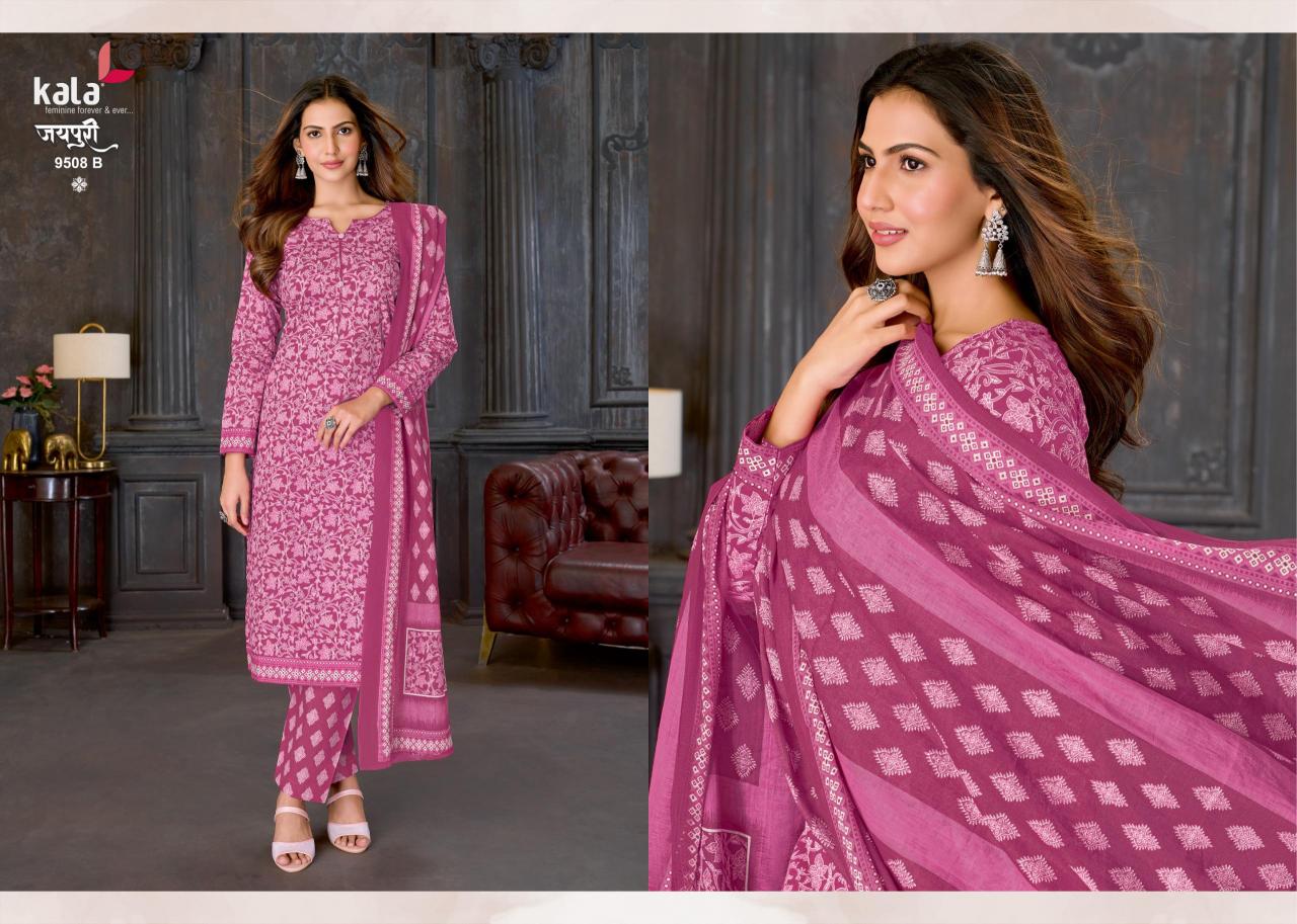 Kala Jaipuri Vol-10 – Dress Material - Wholesale Catalog