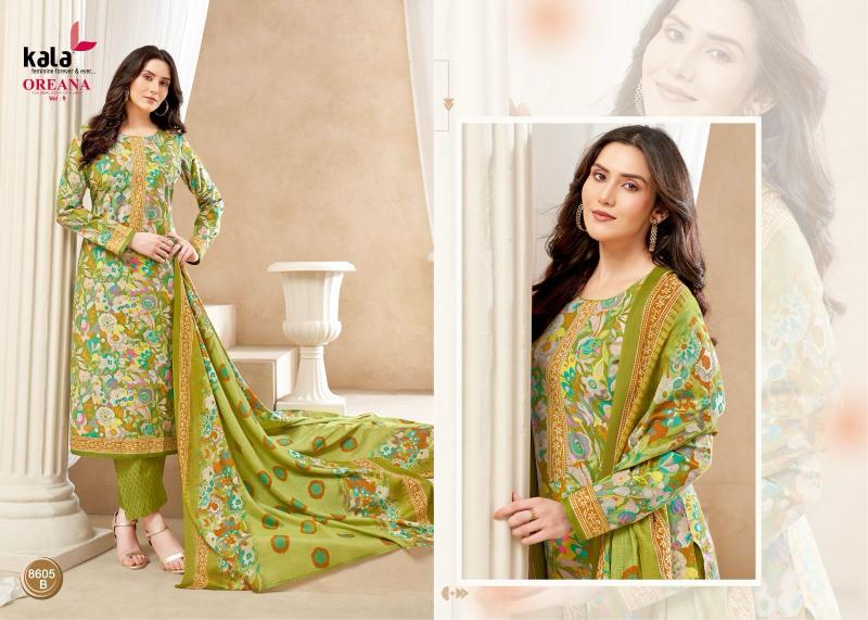 Kala Oreana Vol-9 – Dress Material - Wholesale Catalog