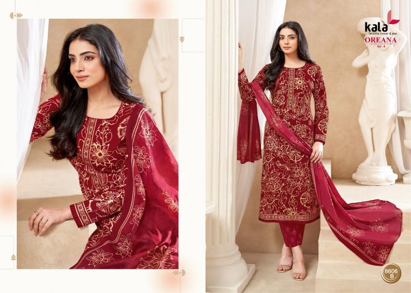 Kala Oreana Vol-9 – Dress Material - Wholesale Catalog
