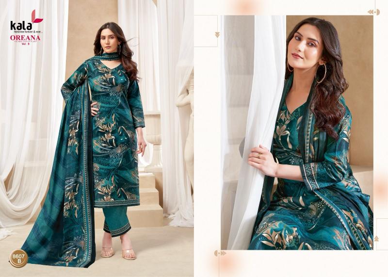 Kala Oreana Vol-9 – Dress Material - Wholesale Catalog