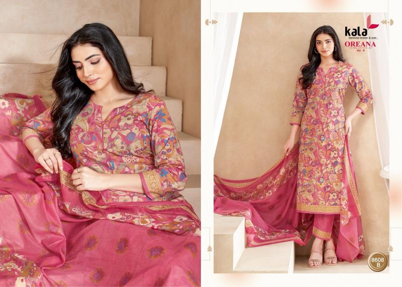Kala Oreana Vol-9 – Dress Material - Wholesale Catalog