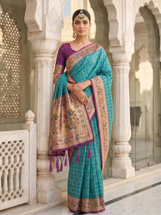 KALANIDHI SILK by SHREE SHYAM FASHION fancy designer Banarasi Soft Silk fabric saree wholesale with Fancy latkan