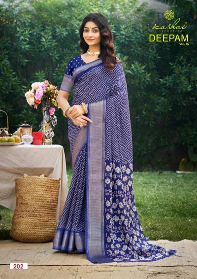 Kashvi Deepam Vol 2 catalog uppada silk sarees wholesale
