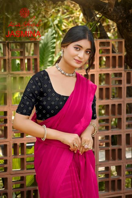KASHVI JASMINE- VOL 1 Saree manufacturers in Pune