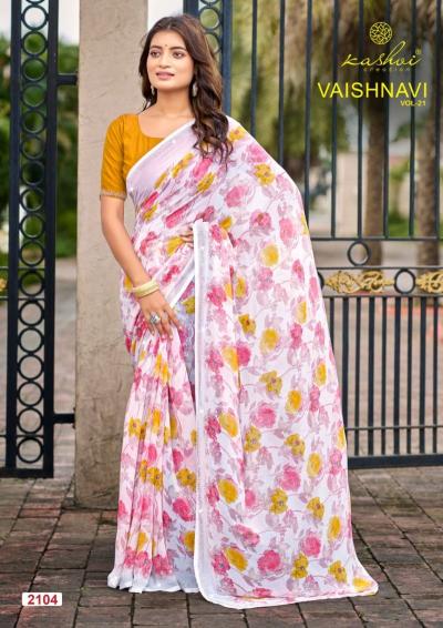 Kashvi Vaishnavi Vol 21 Catalog party wear sarees wholesale