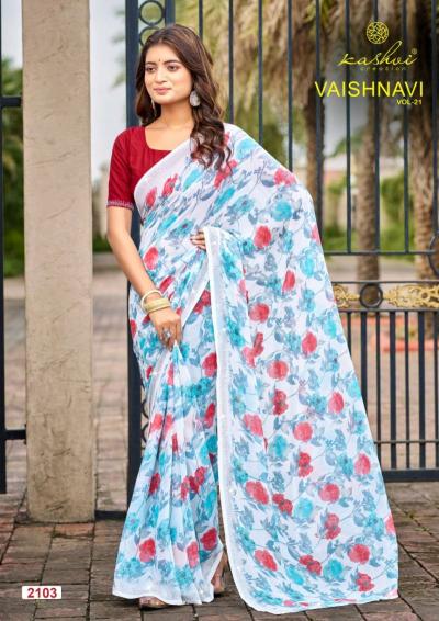Kashvi Vaishnavi Vol 21 Catalog party wear sarees wholesale