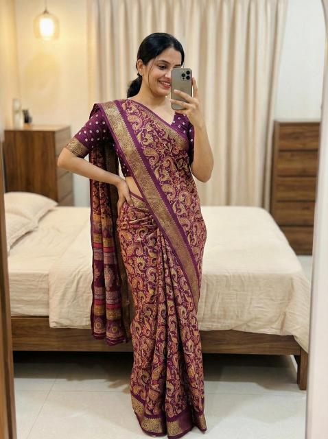 Kasturi SC-1205 Kolkata saree market