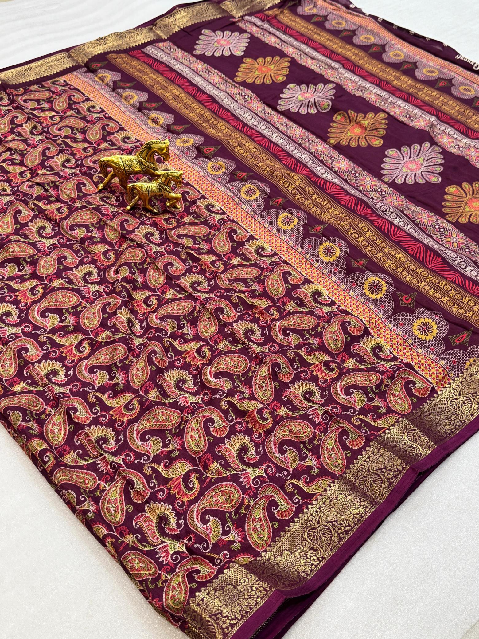 Kasturi SC-1205 Kolkata saree market