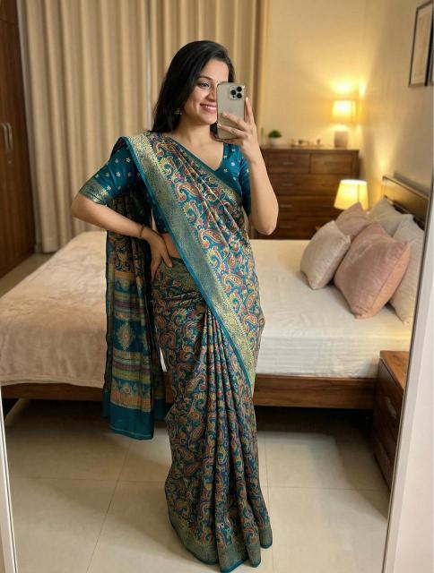 Kasturi SC-1205 Kolkata saree market