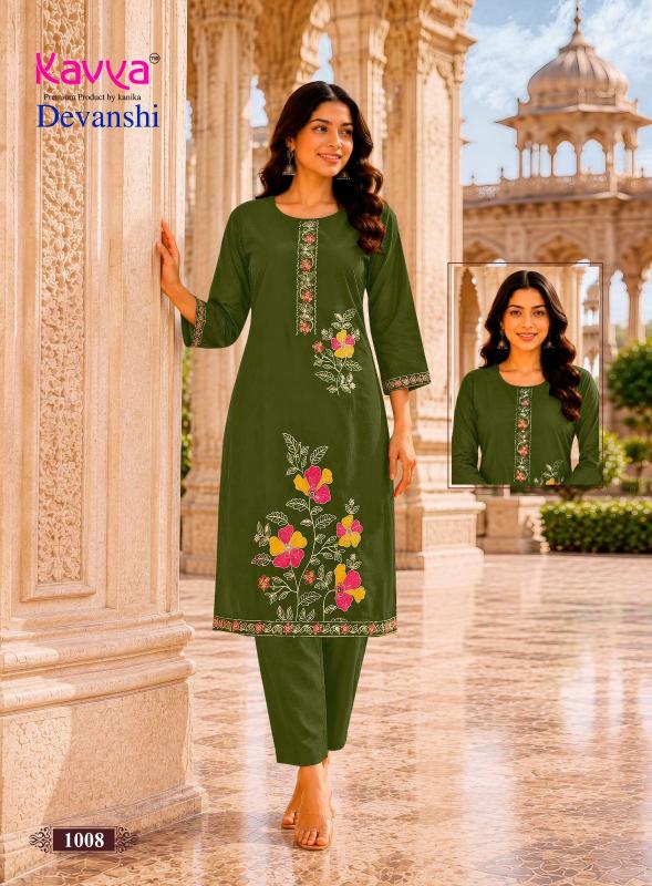 Kavya Devanshi vol 1 catalog best co ord set wholesaler in kolkata