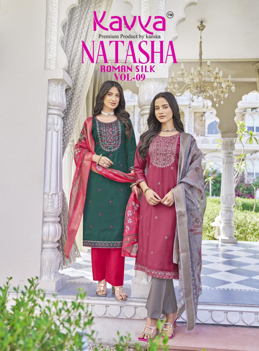 Kavya Natasha vol 9 catalog soch brand kurti wholesale