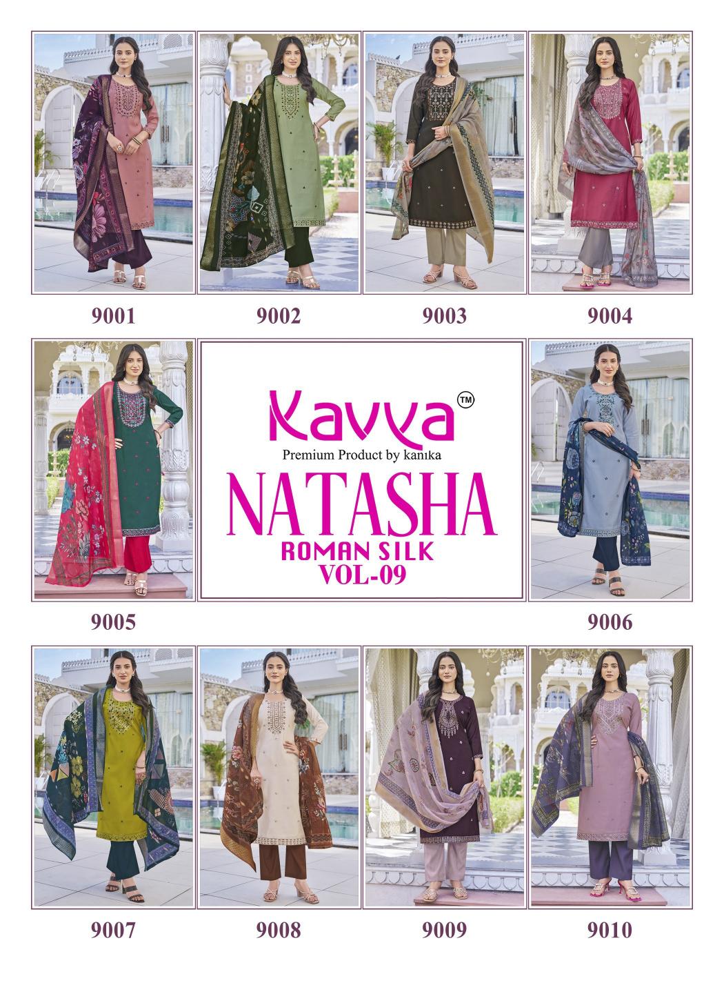 Kavya Natasha vol 9 catalog soch brand kurti wholesale