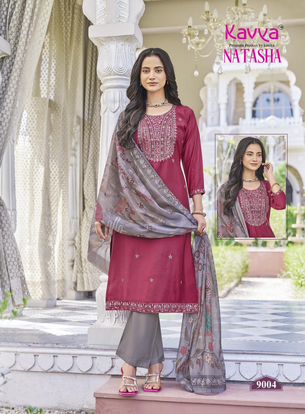 Kavya Natasha vol 9 catalog soch brand kurti wholesale
