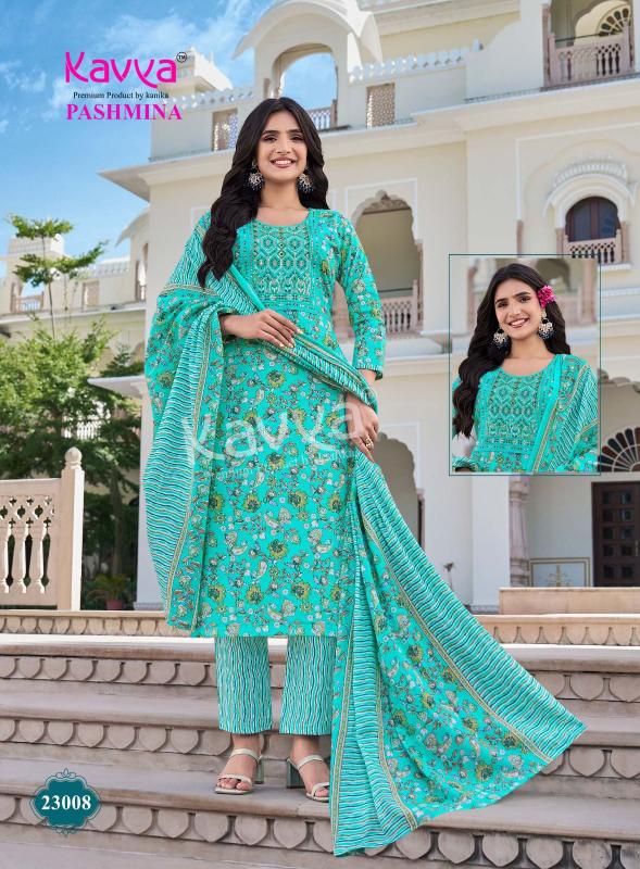 Kavya Pashmina Vol 23 catalog wholesale kurtis in gujarat