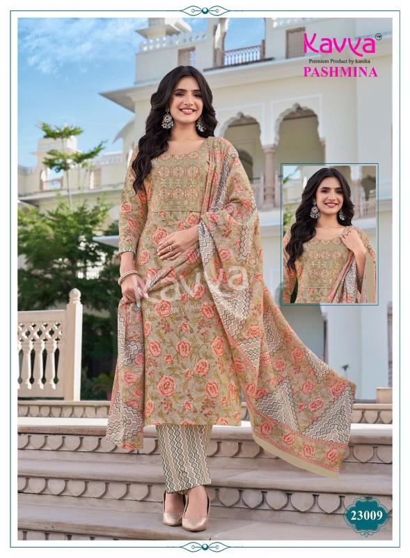Kavya Pashmina Vol 23 catalog wholesale kurtis in gujarat