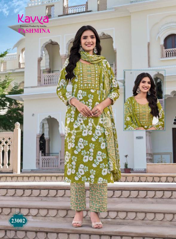 Kavya Pashmina Vol 23 catalog wholesale kurtis in gujarat