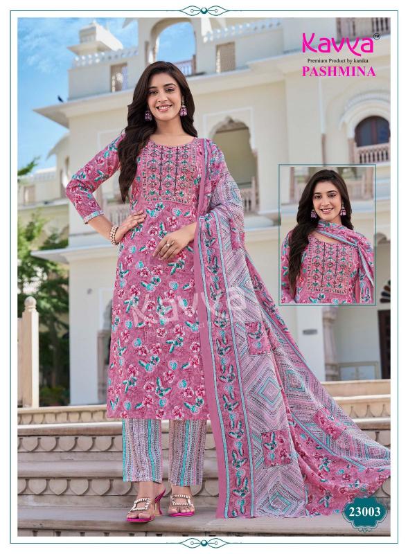 Kavya Pashmina Vol 23 catalog wholesale kurtis in gujarat